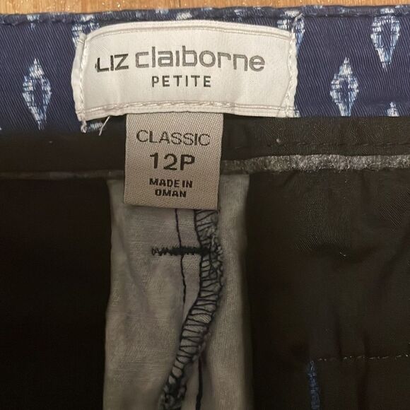 Vintage Liz Claiborne Bermuda Two Front Pocket Shots Blue Size 12P - Picture 7 of 16